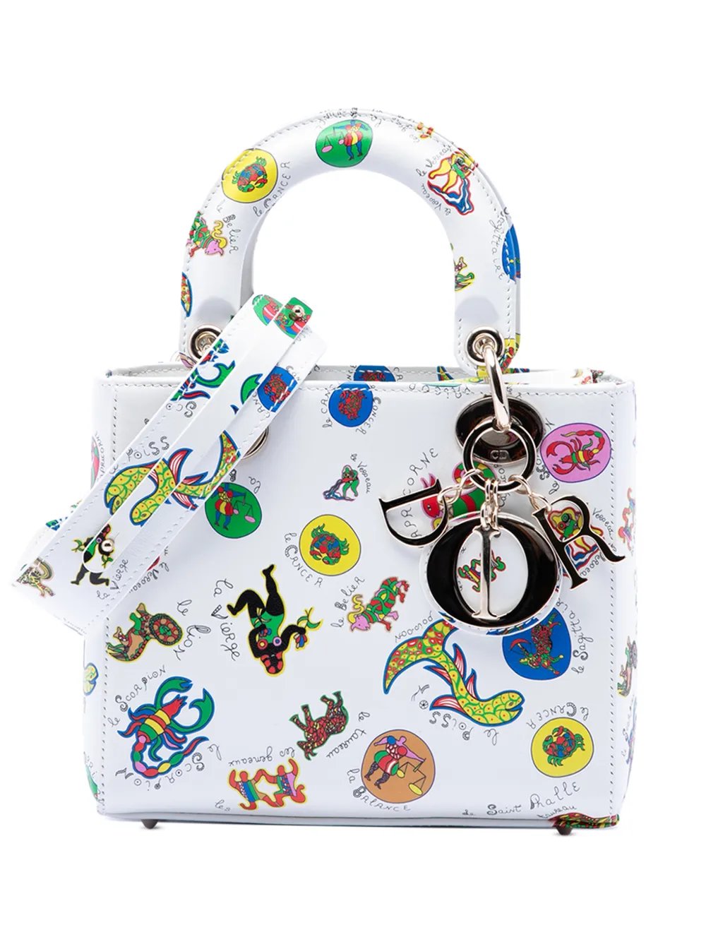 2023 Small Calfskin Zodiac Lady Dior satchel