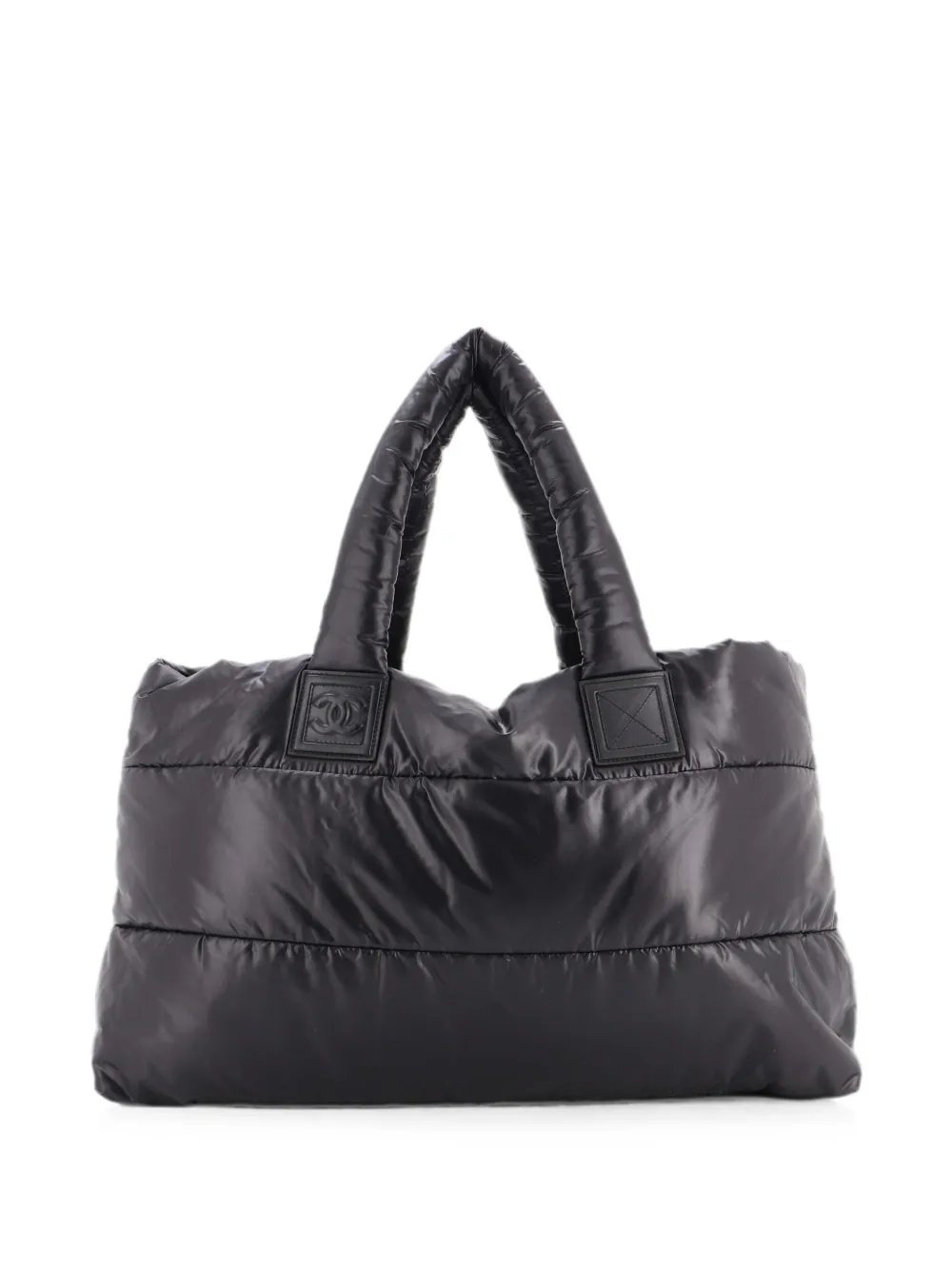 Coco Cocoon Reversible Quilted Nylon Large tote bag