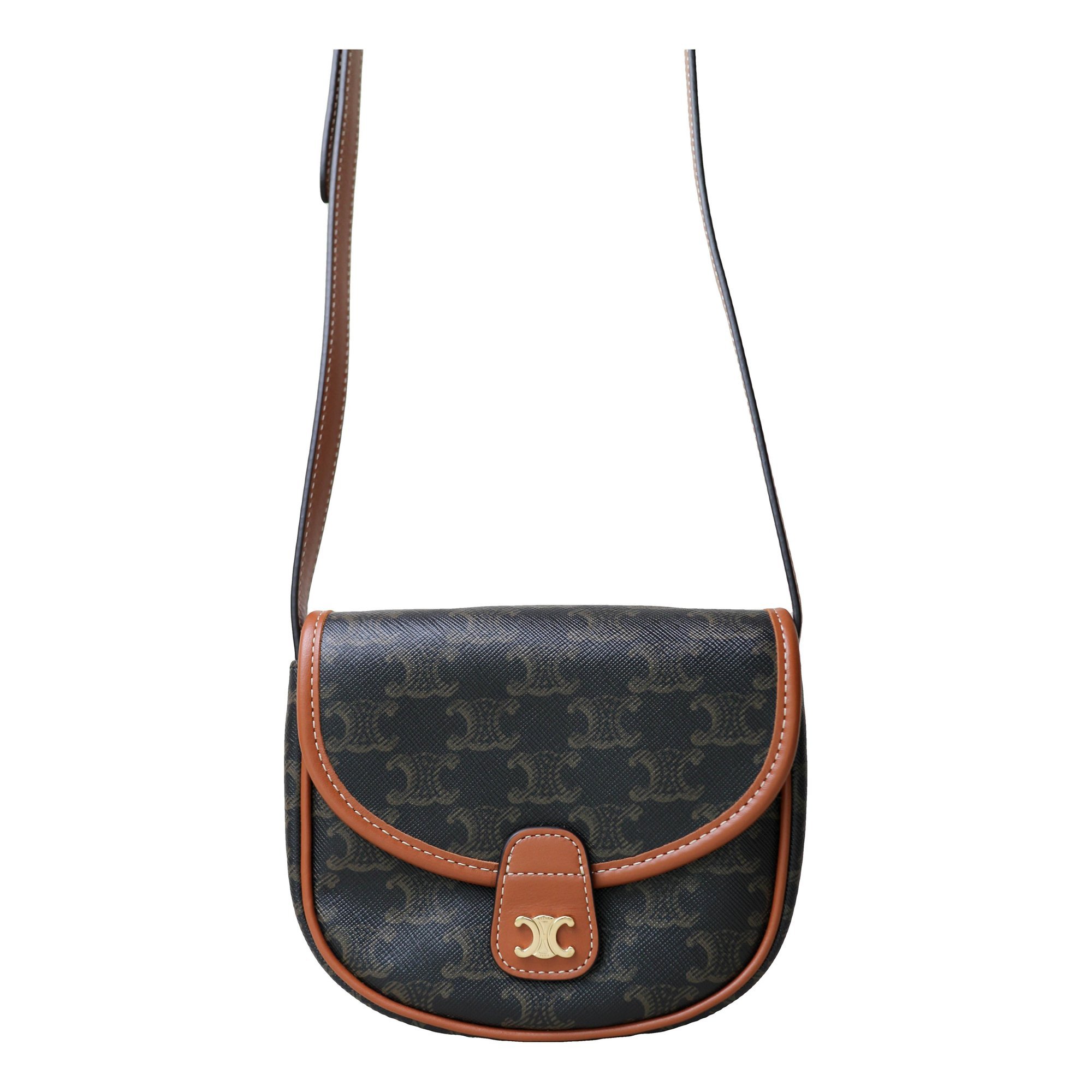 Leather crossbody bag