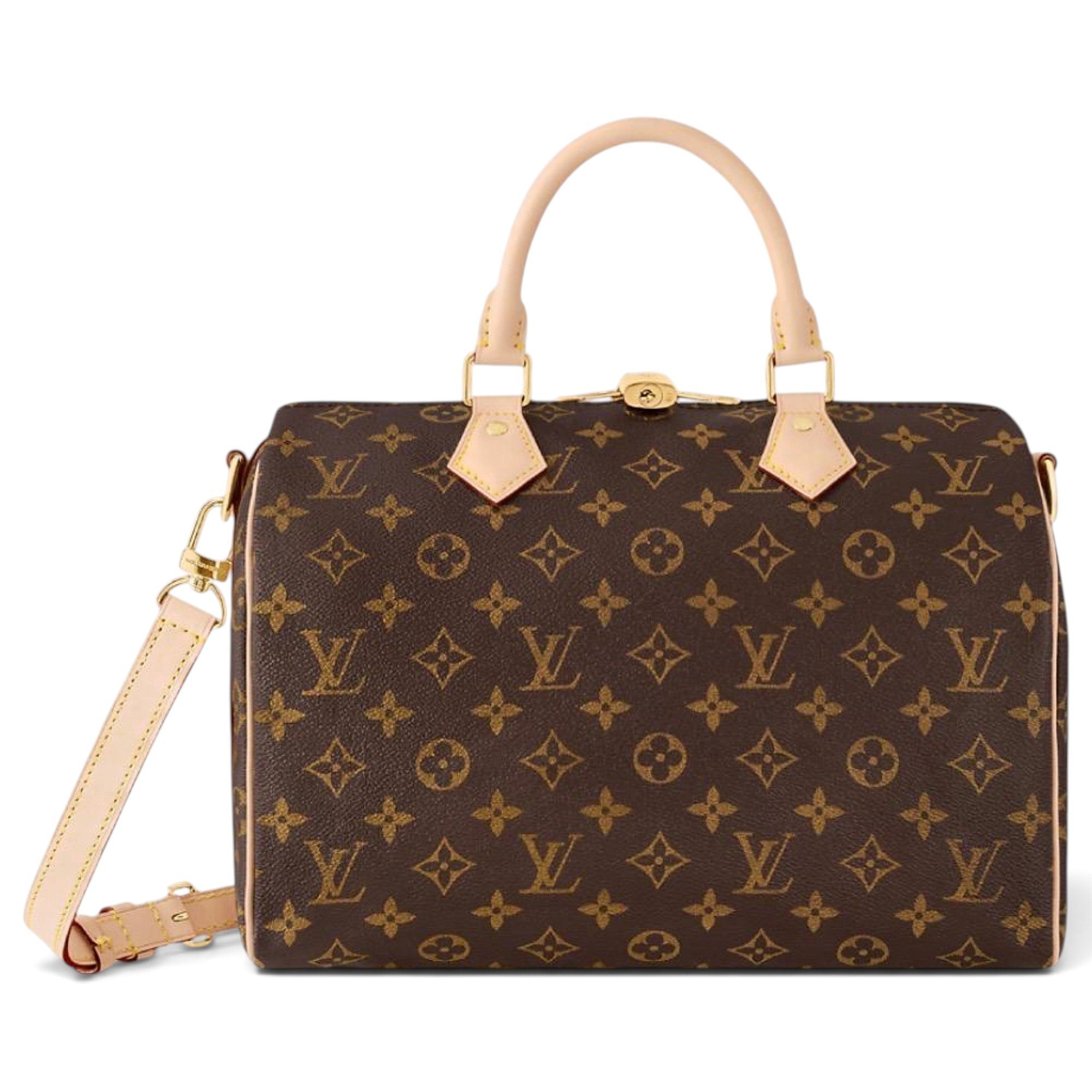 Speedy Bandoulière leather bowling bag