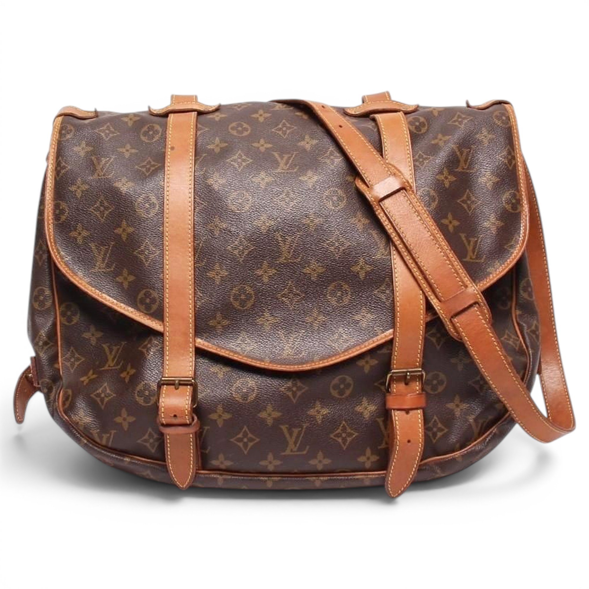 Leather crossbody bag