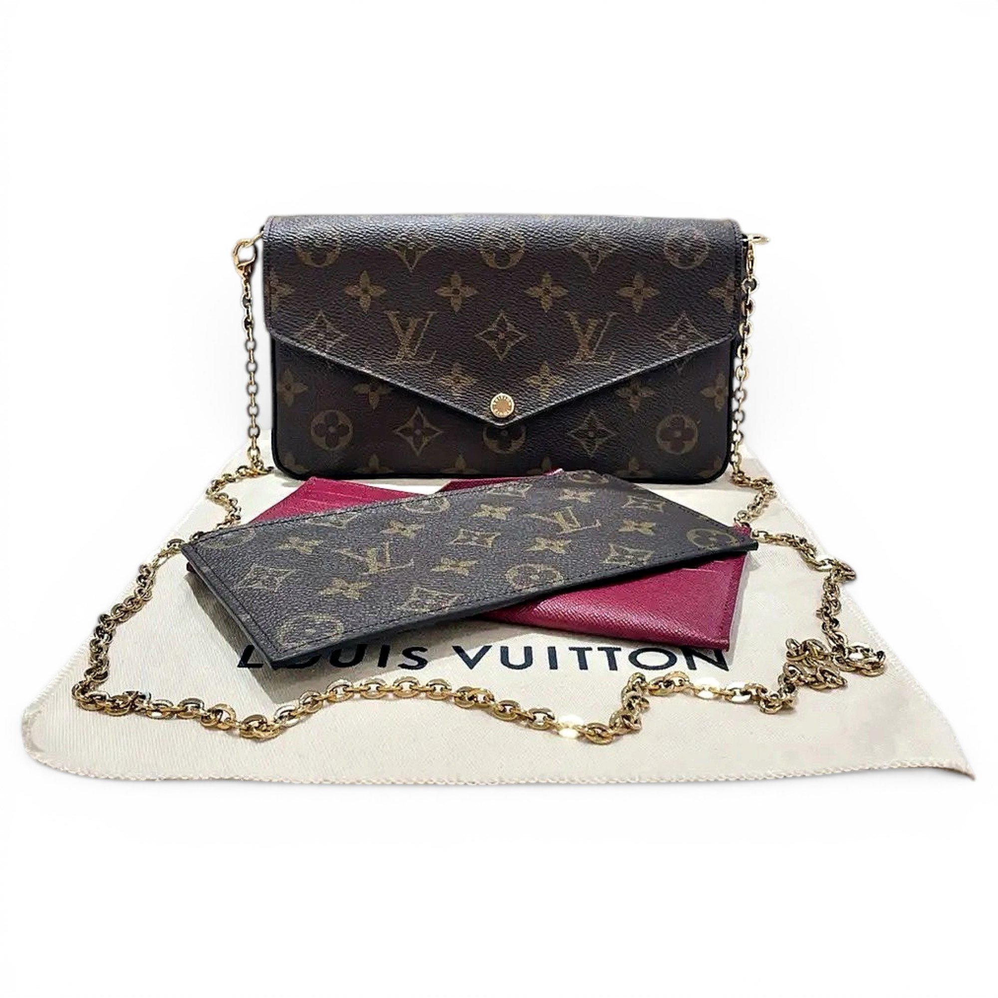 Félicie vinyl crossbody bag