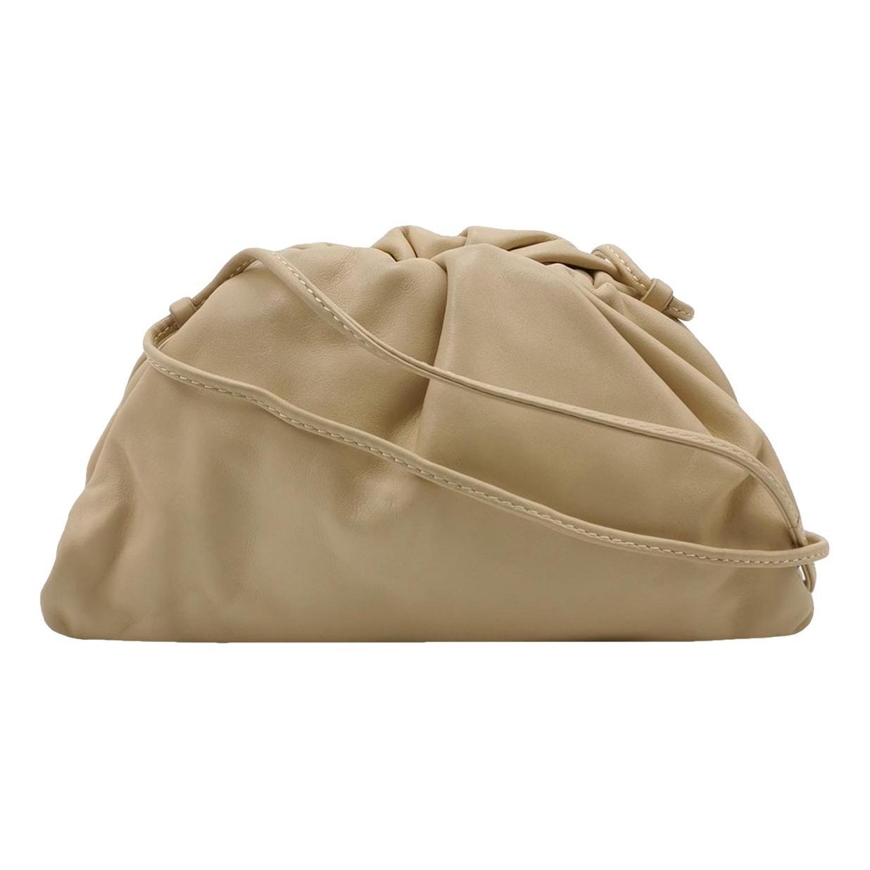 Pouch leather handbag