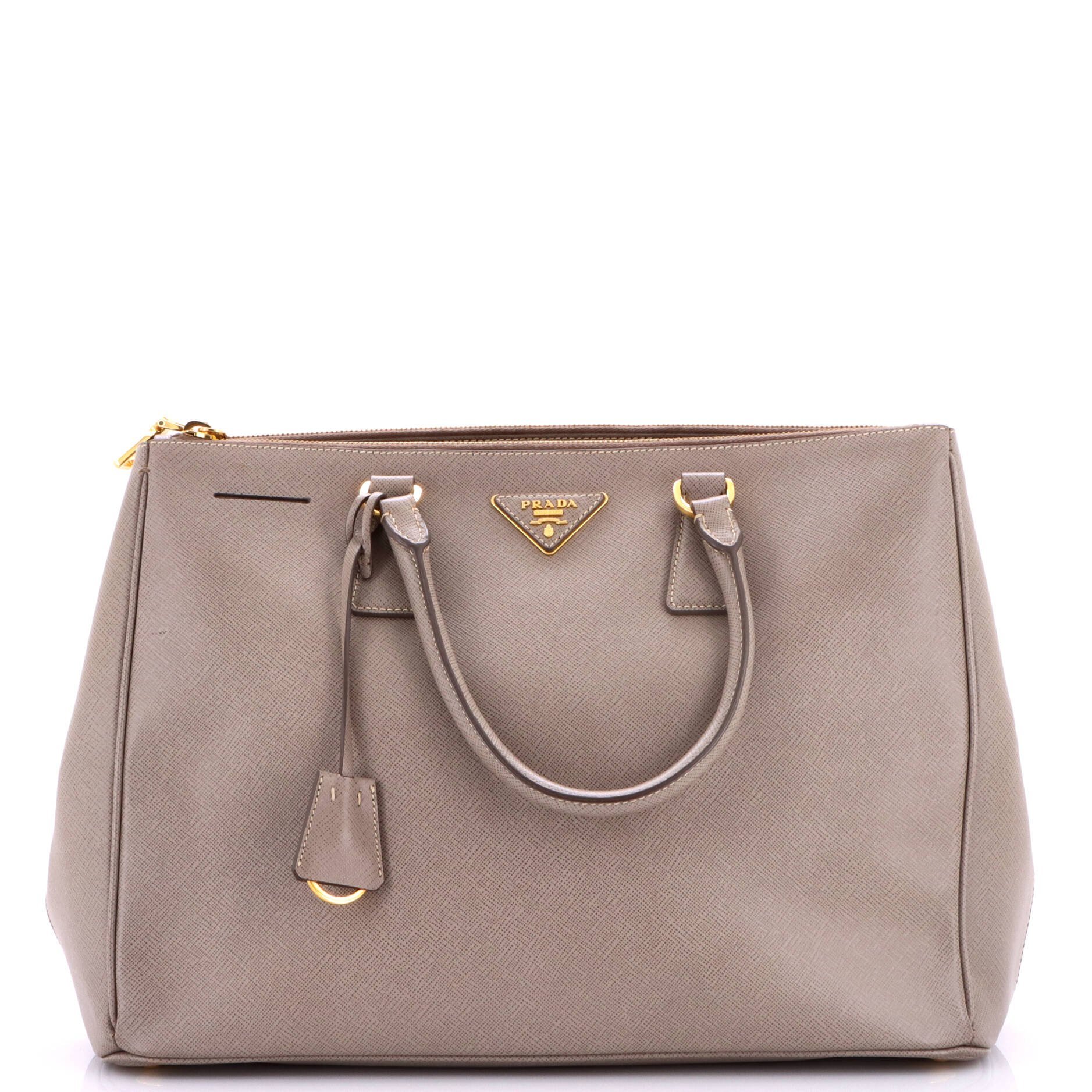 Leather tote
