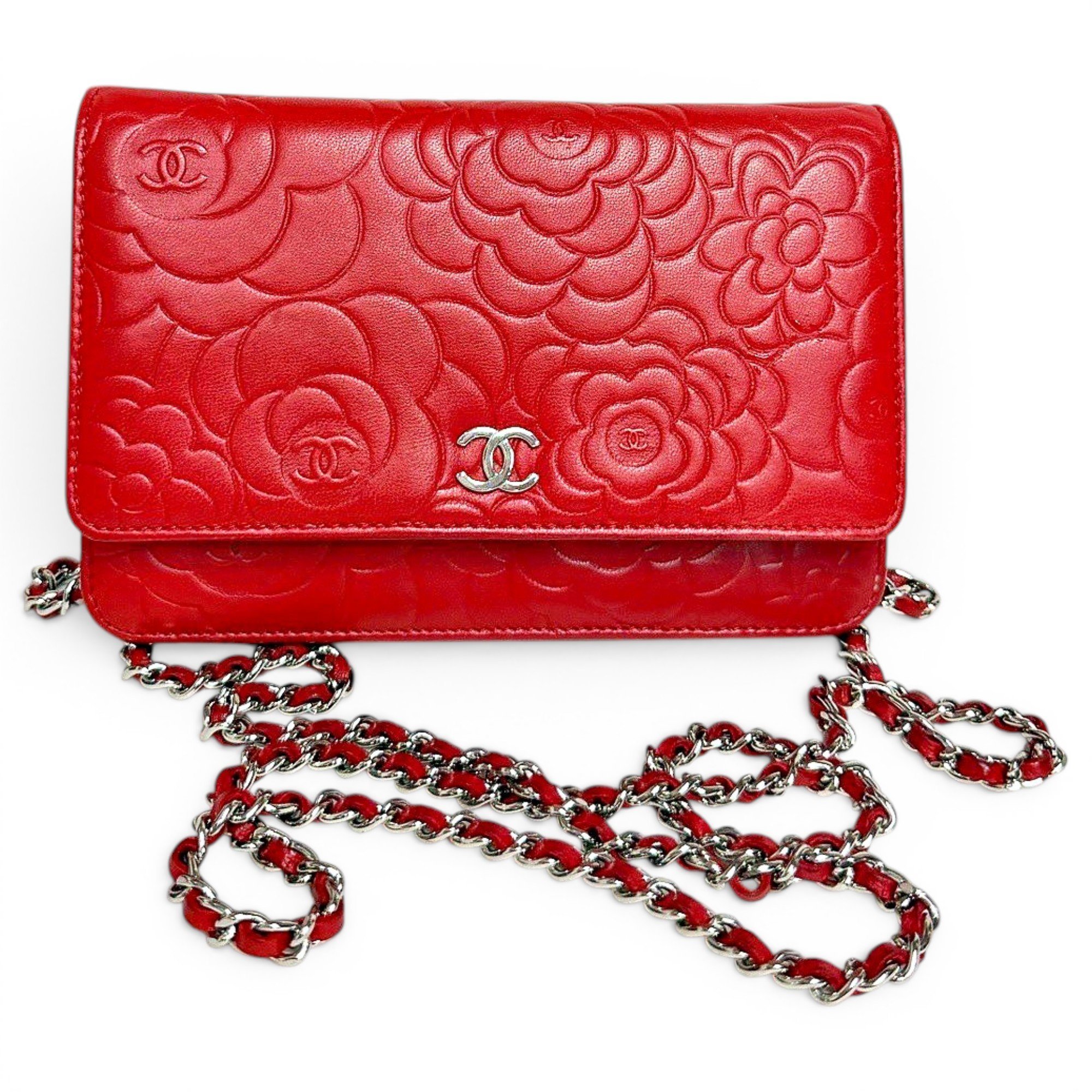 Wallet On Chain Timeless/Classique leather crossbody bag