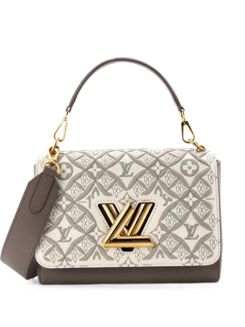 Louis Vuitton Twist Handbag Limited Edition Since 1854 Monogram Jacquard MM shoulder bag