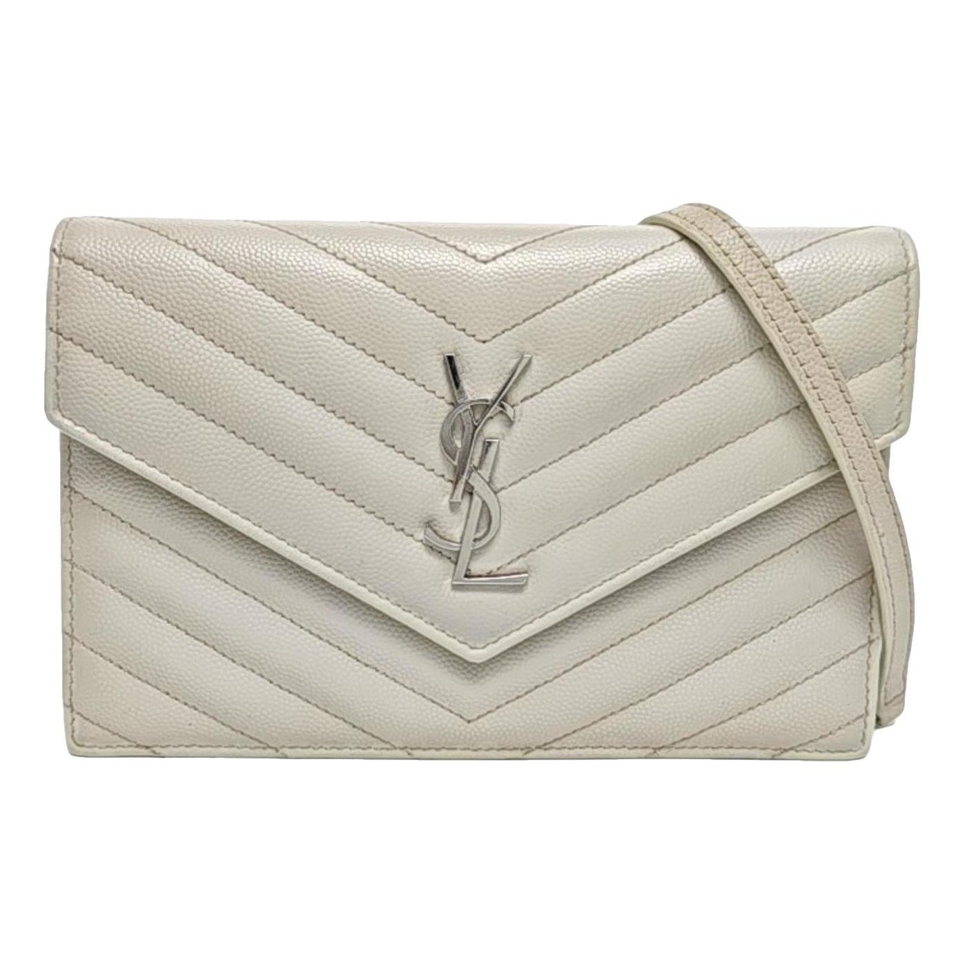 Baby monogramme leather handbag