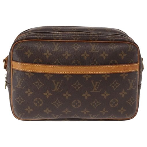 Reporter leather handbag