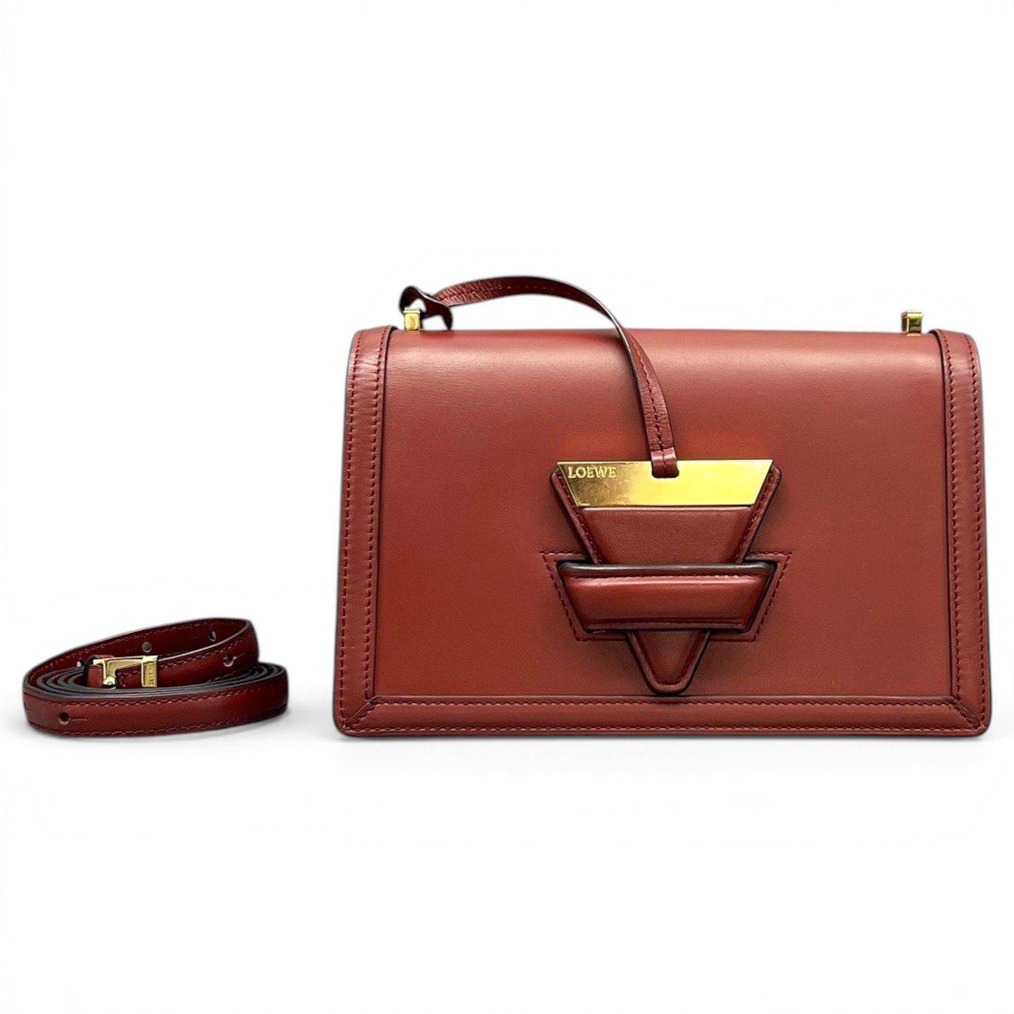 Barcelona leather handbag