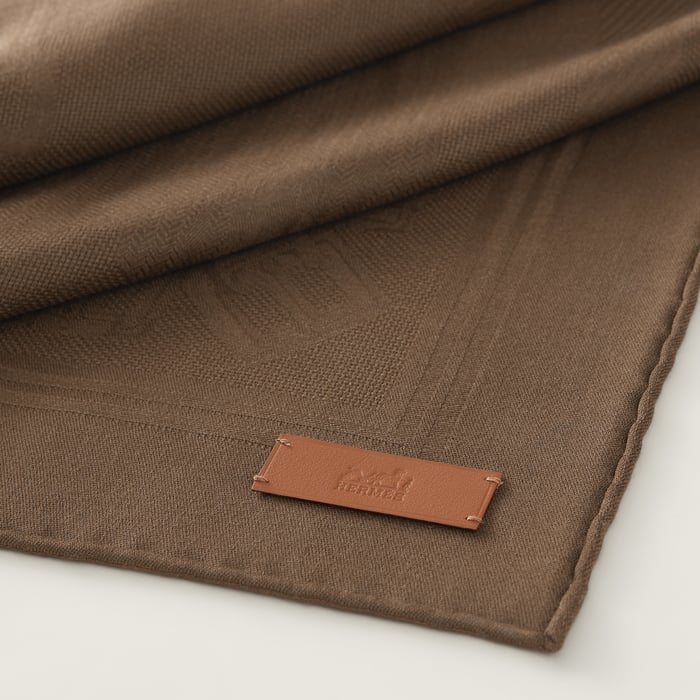 Marron Glacé Les Sangles Scarf 115