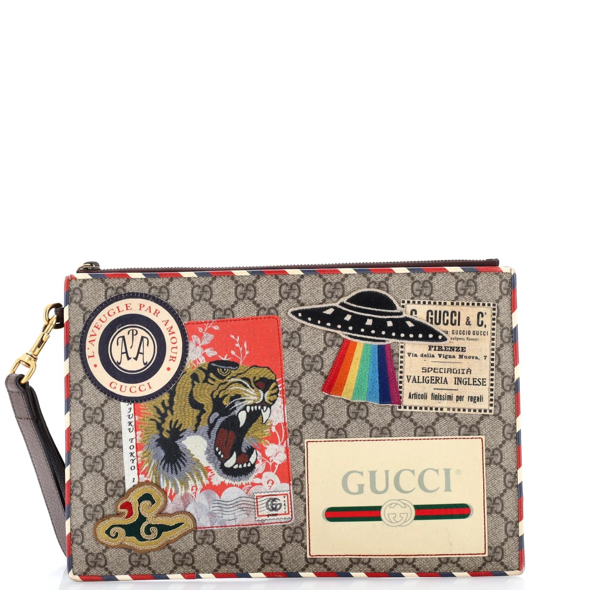 Cloth clutch bag