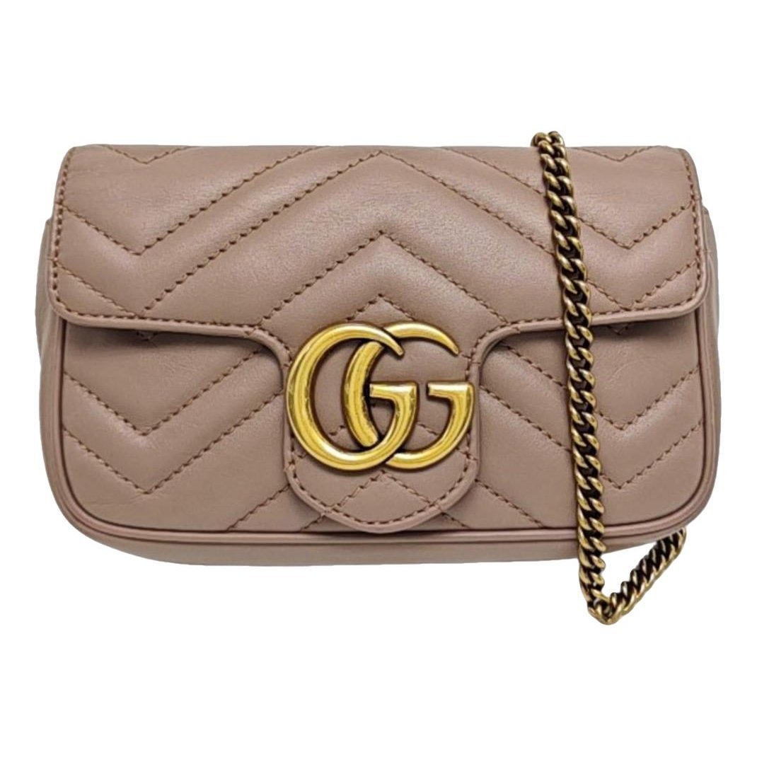 GG Marmont Flap leather crossbody bag