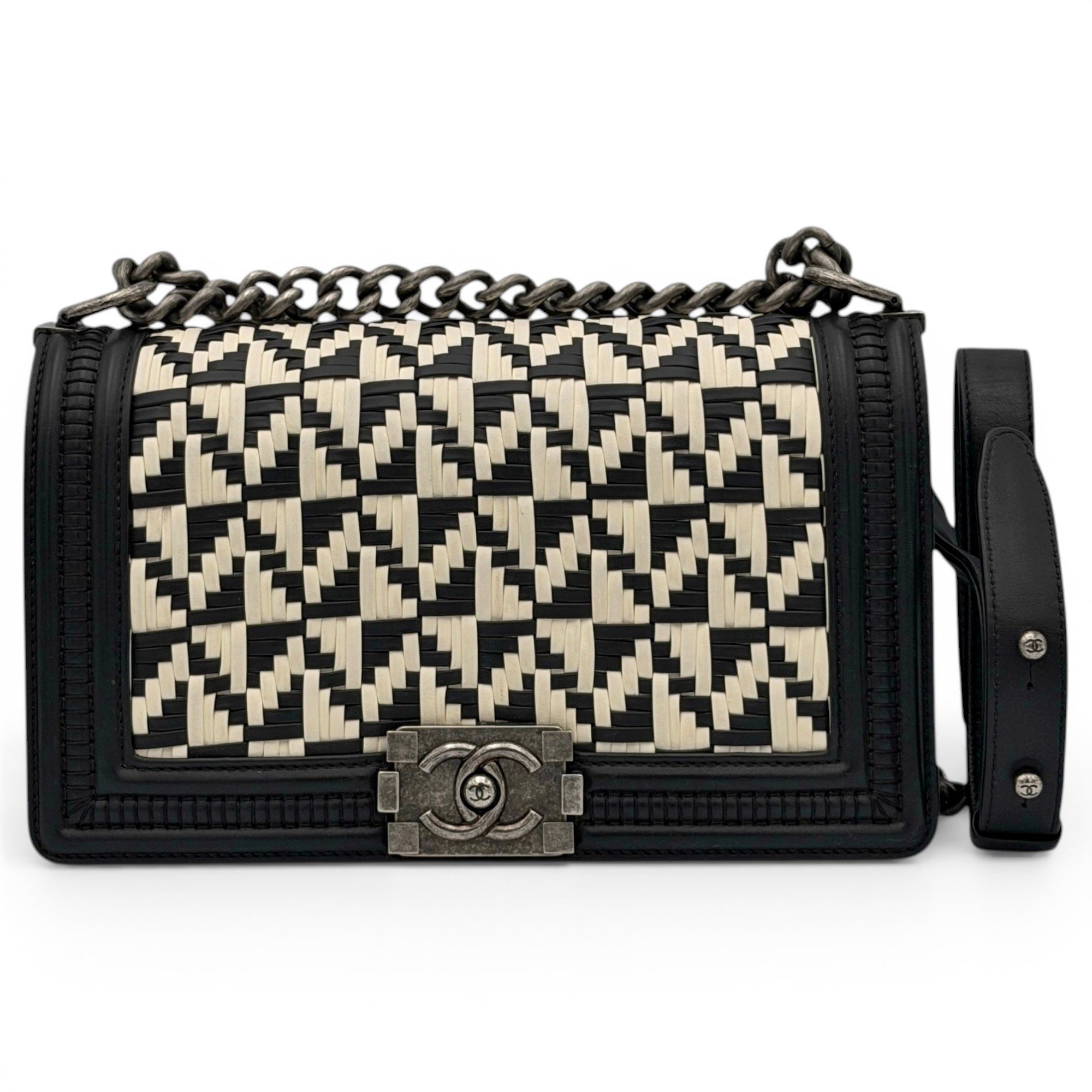 Boy pony-style calfskin handbag