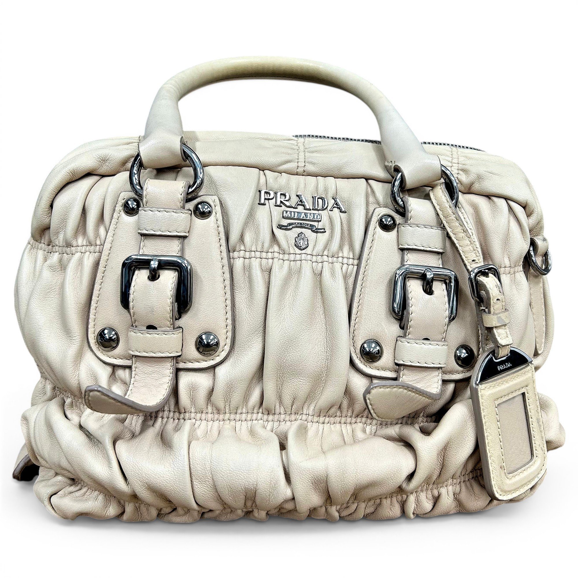 Leather handbag
