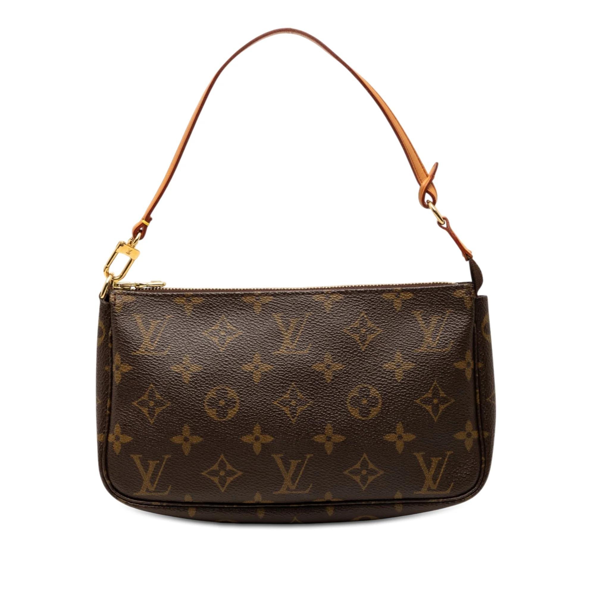 Pochette Accessoire leather handbag