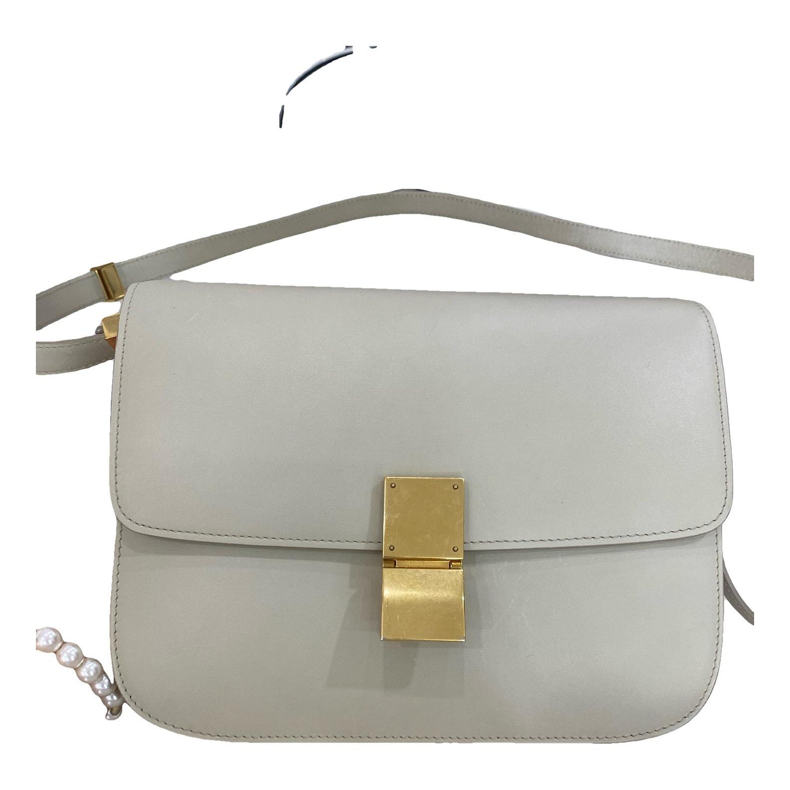 Classic leather handbag