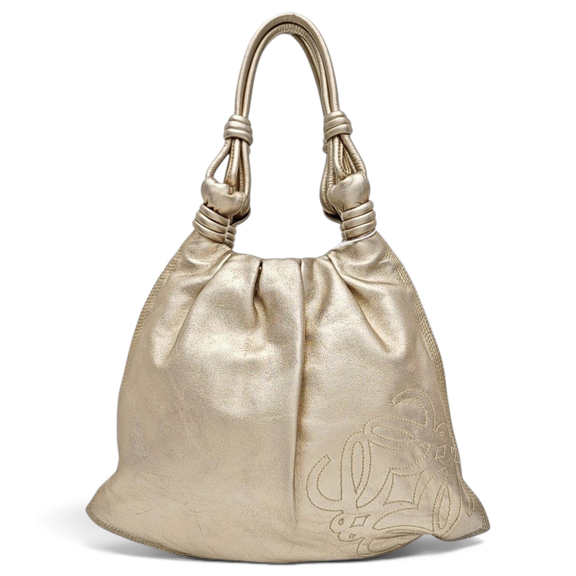 Leather handbag
