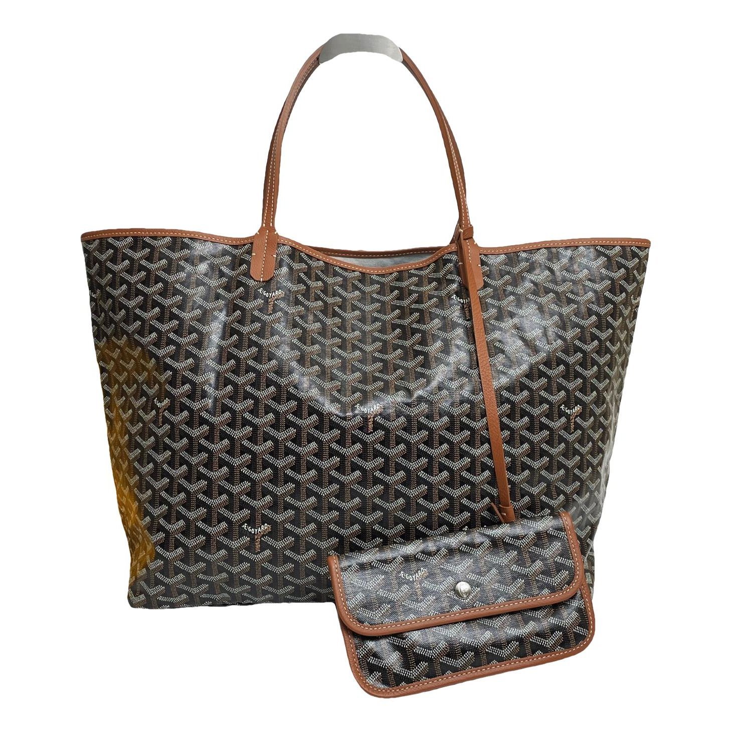 Goyard Saint-Louis leather tote