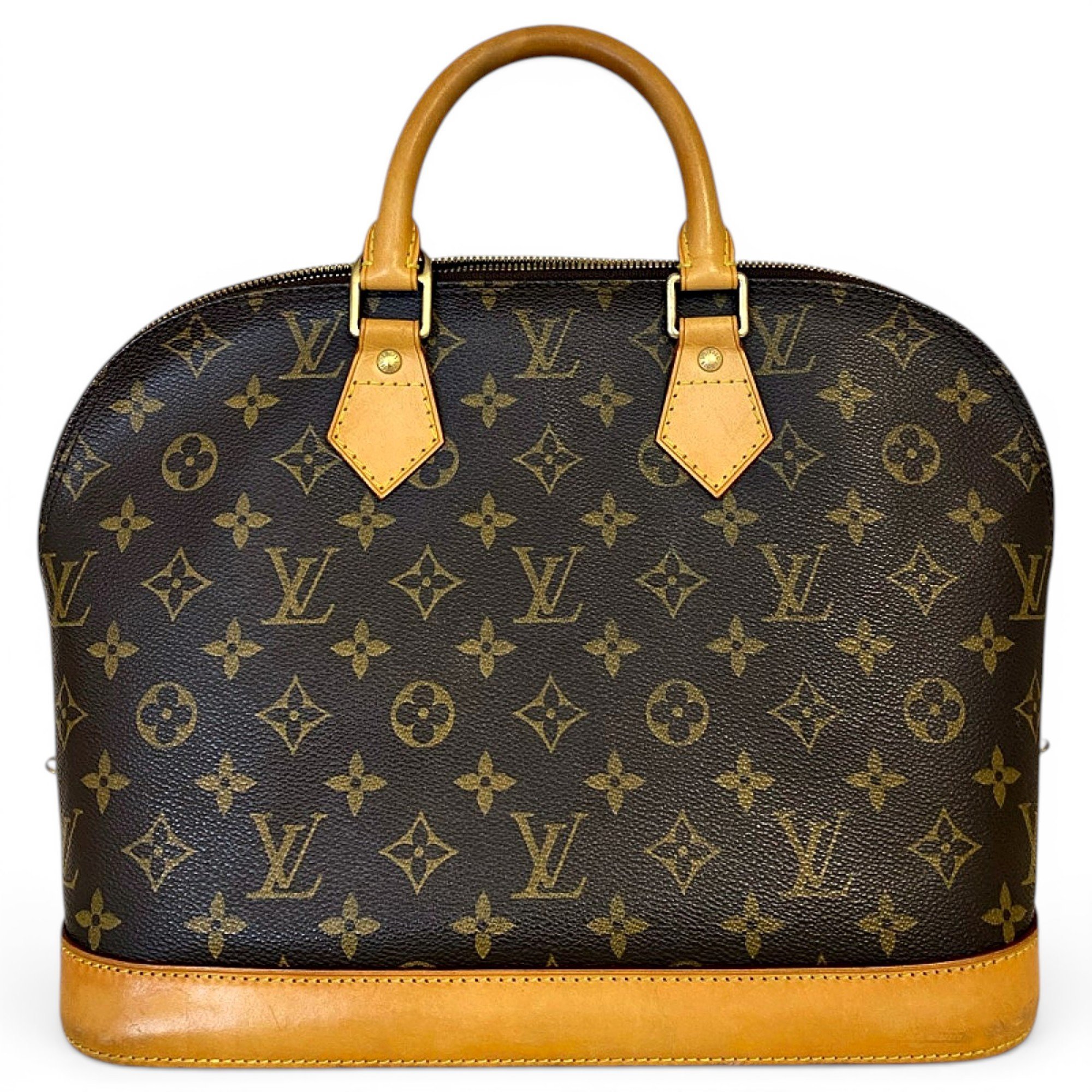Alma leather handbag