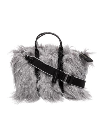 Faux Fur Top Handle Bag w/ Tags