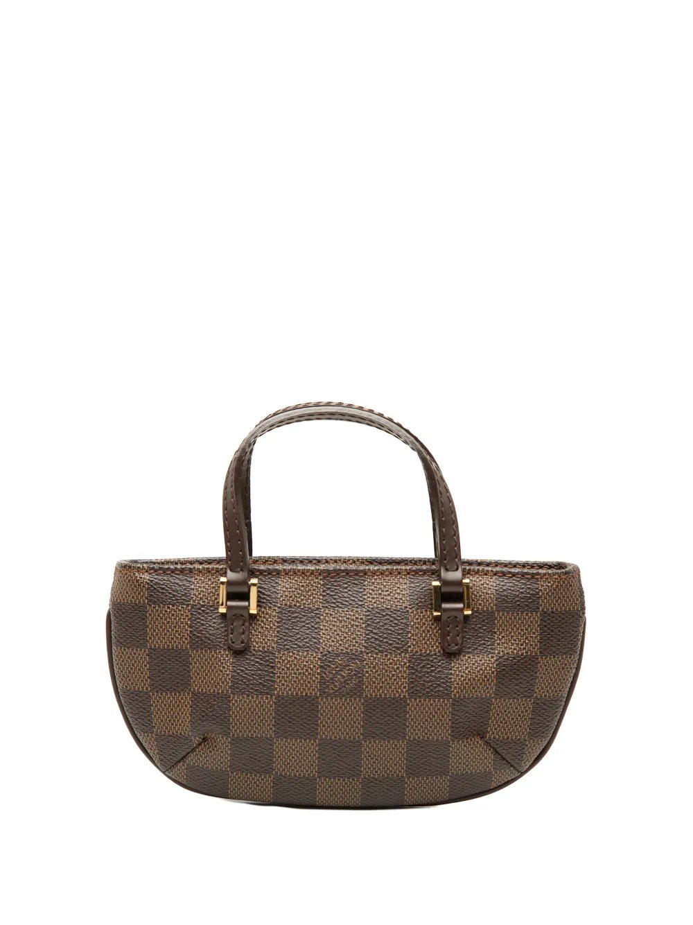1990-2010 Damier Ebene Manosque Pochette handbag