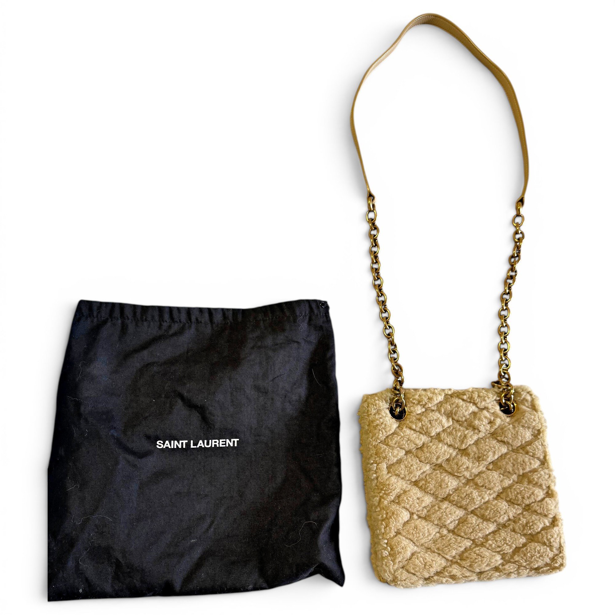 Wool crossbody bag