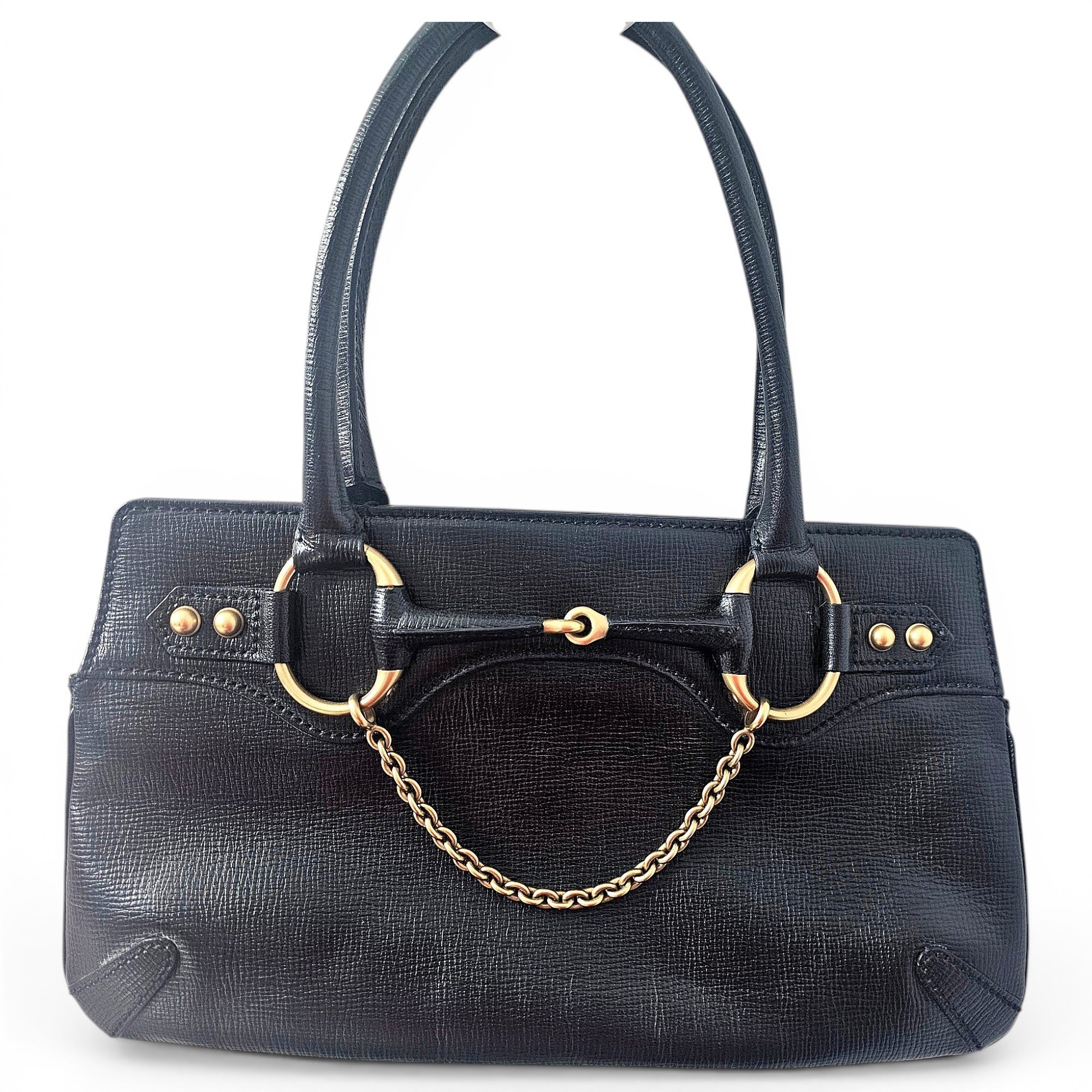 Leather handbag