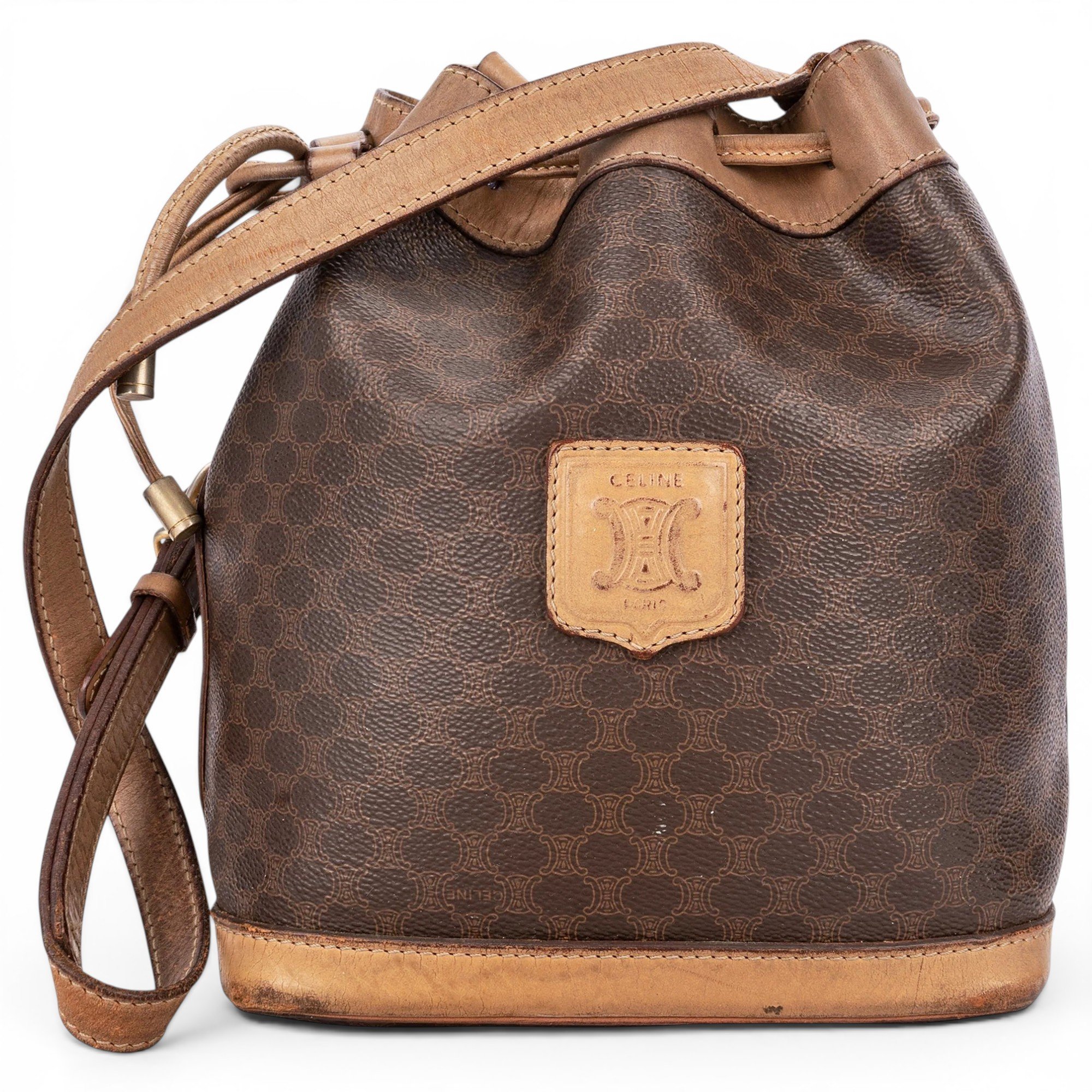 SAC SEAU leather handbag