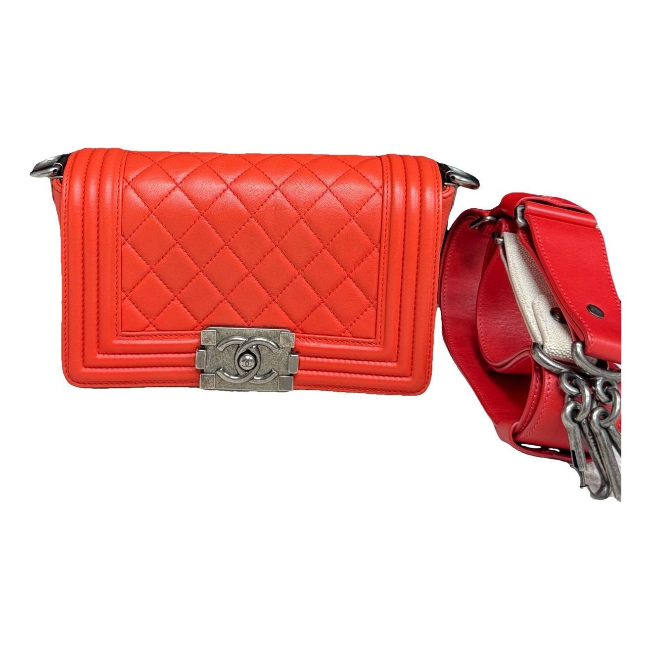 Boy leather handbag