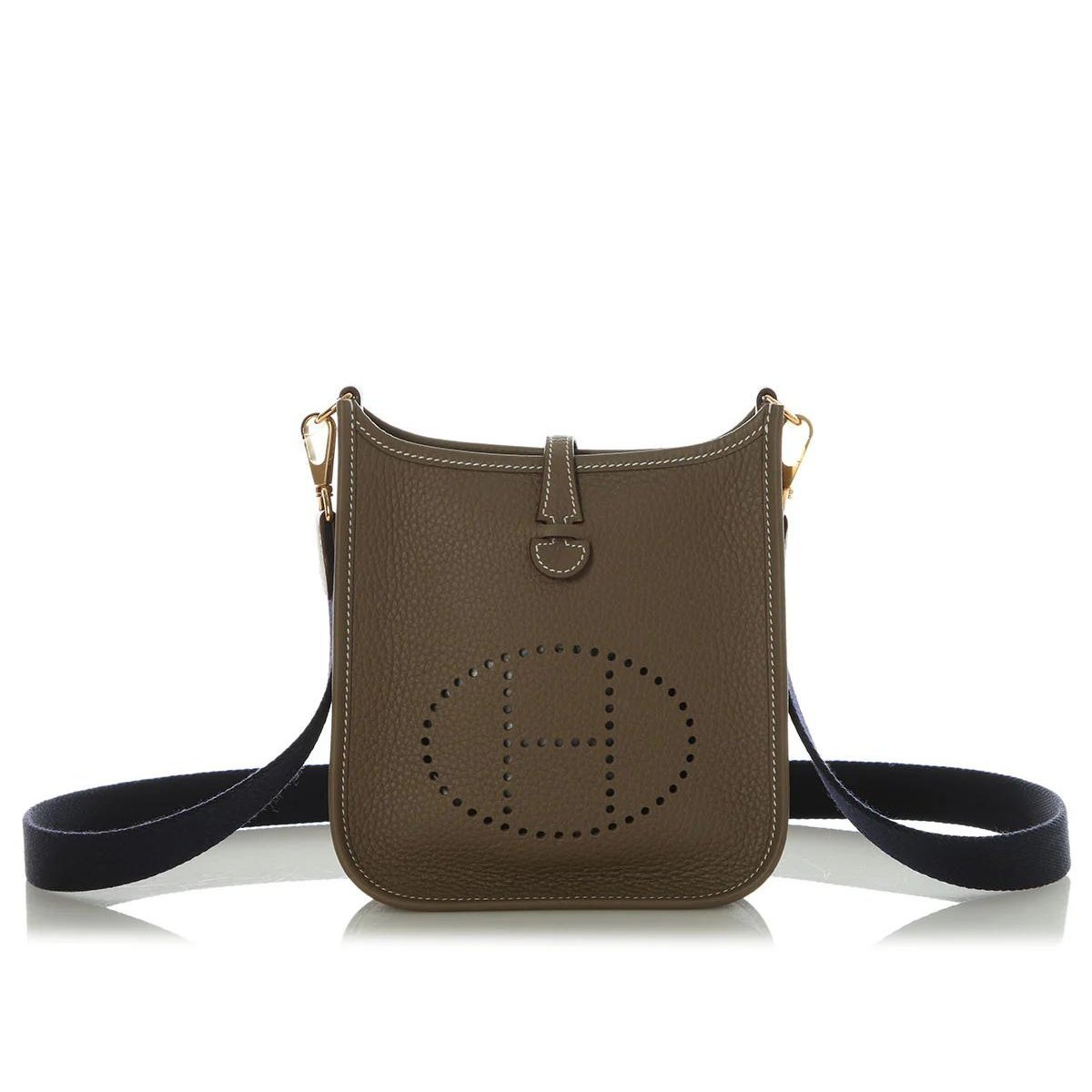 Mini Evelyne leather crossbody bag
