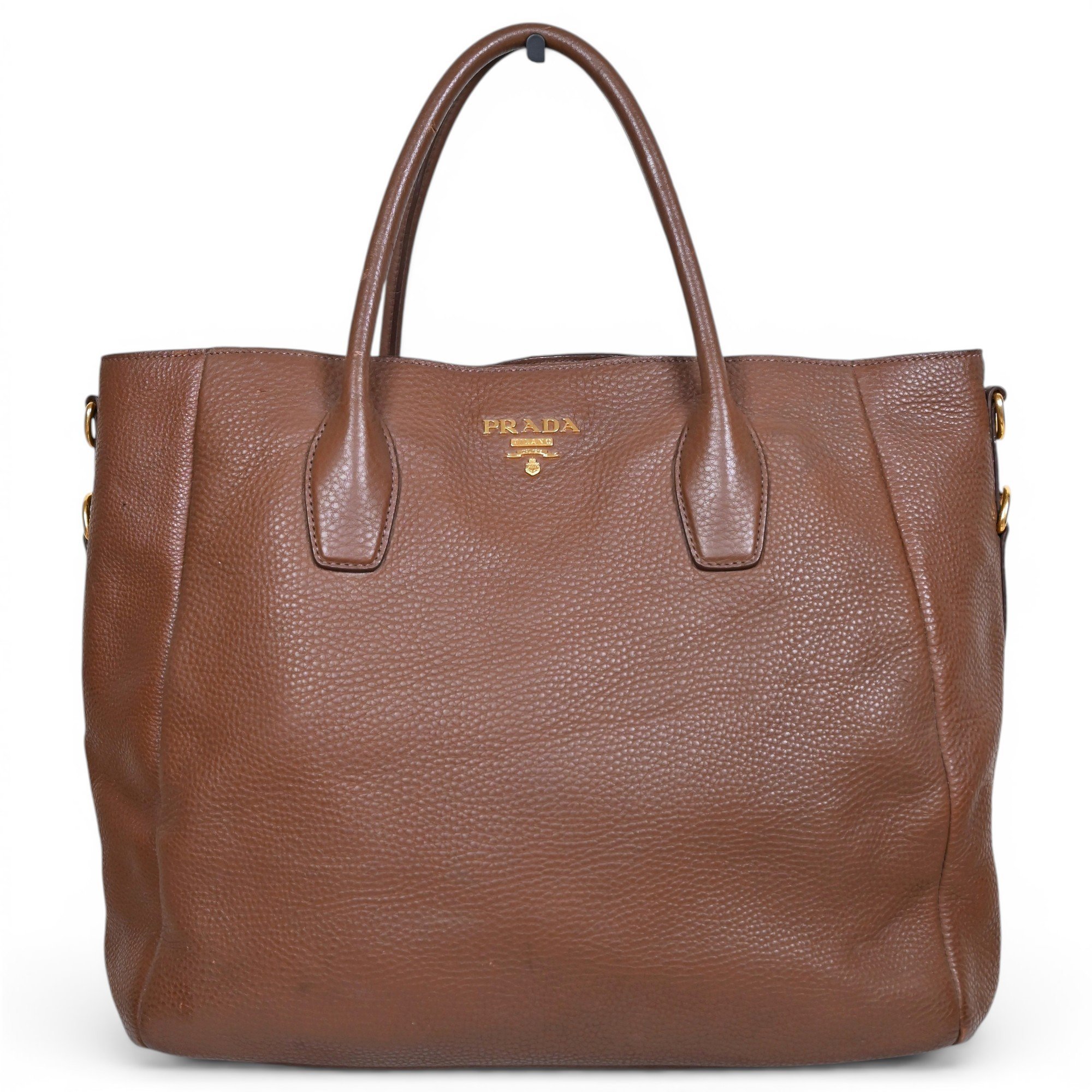 Leather tote