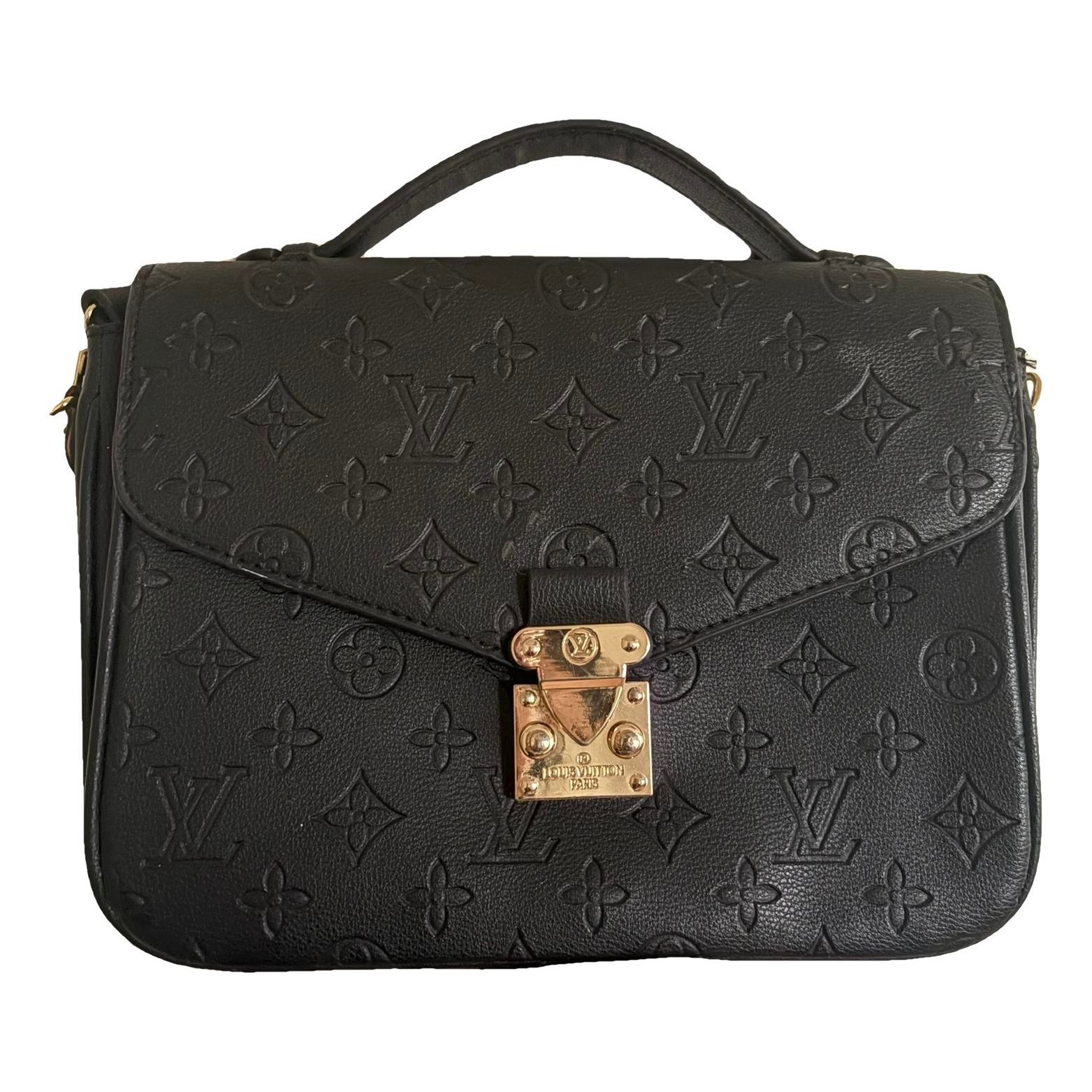 Patent leather handbag