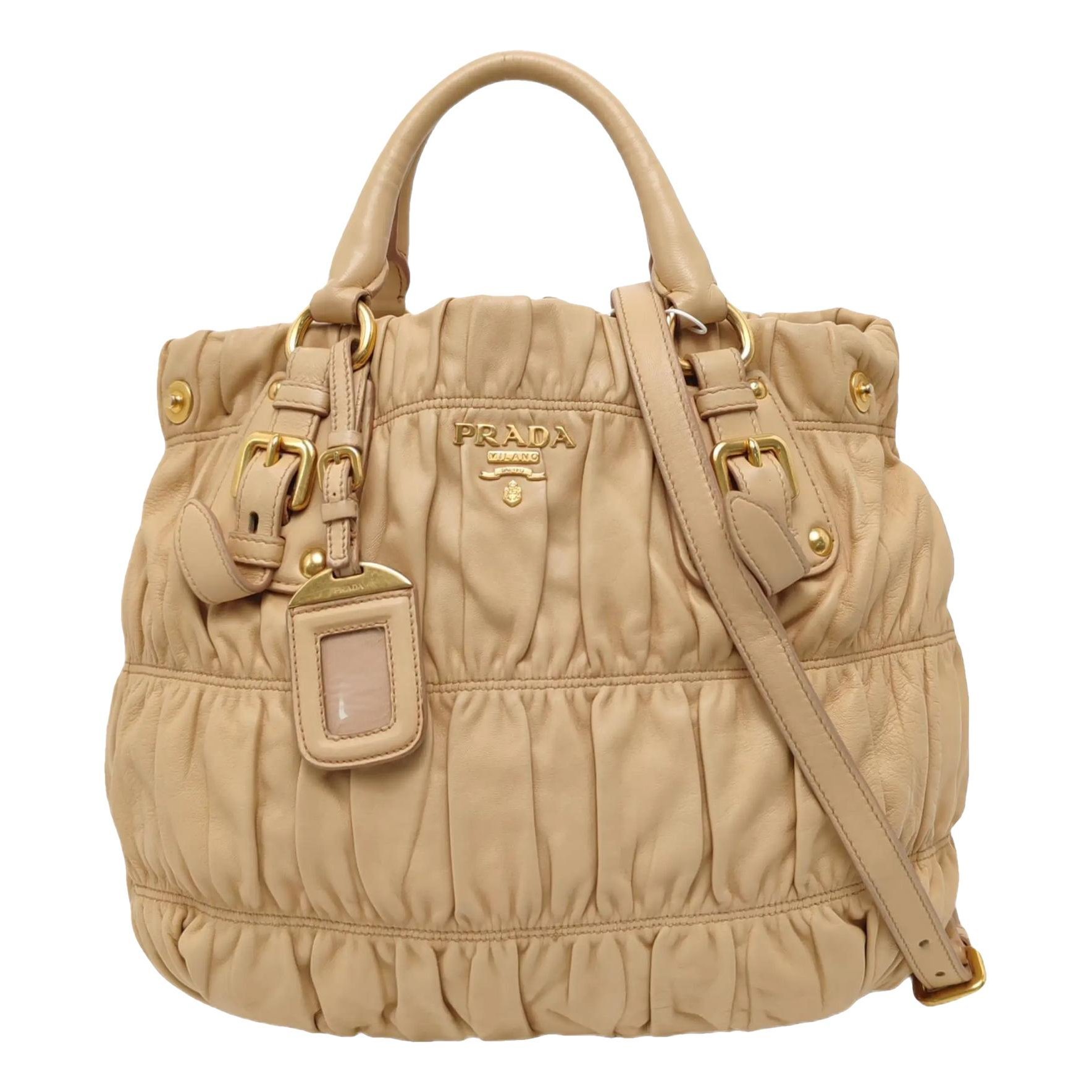 Leather tote