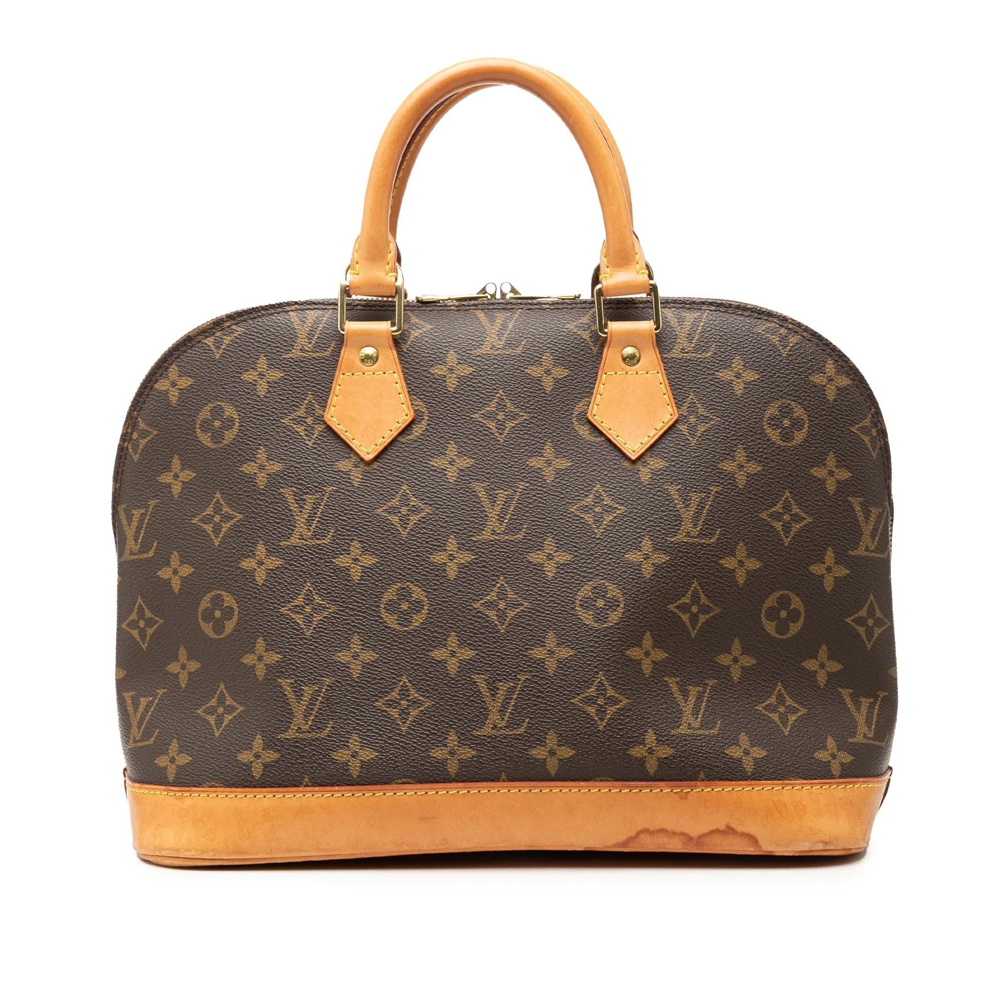 Alma leather handbag