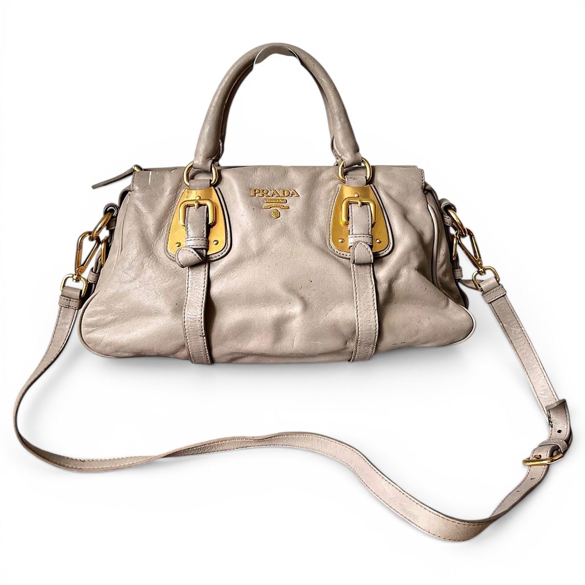 Leather crossbody bag