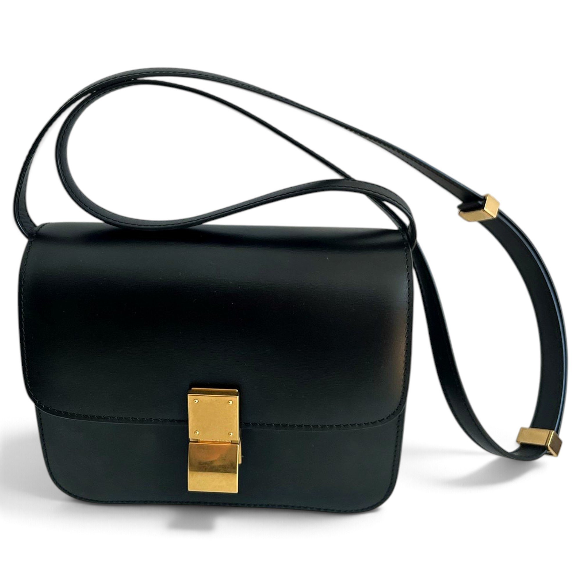 Classic leather handbag