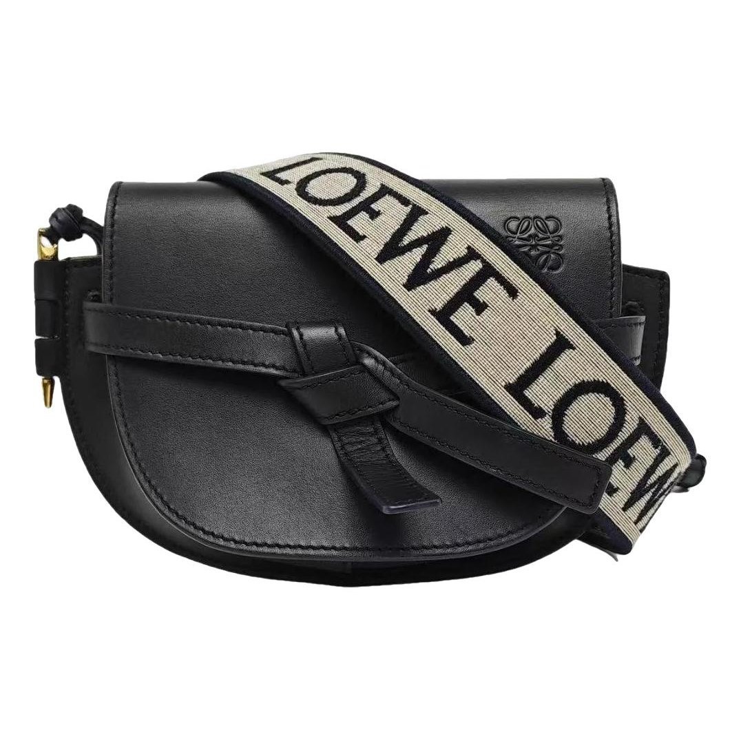 Gate leather crossbody bag