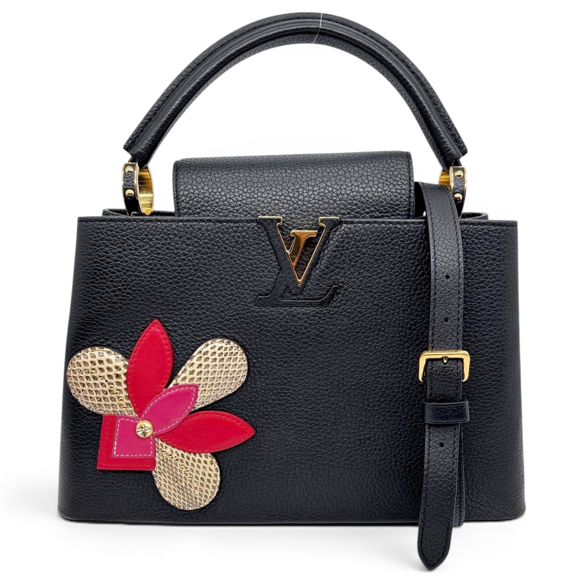 Capucines leather handbag