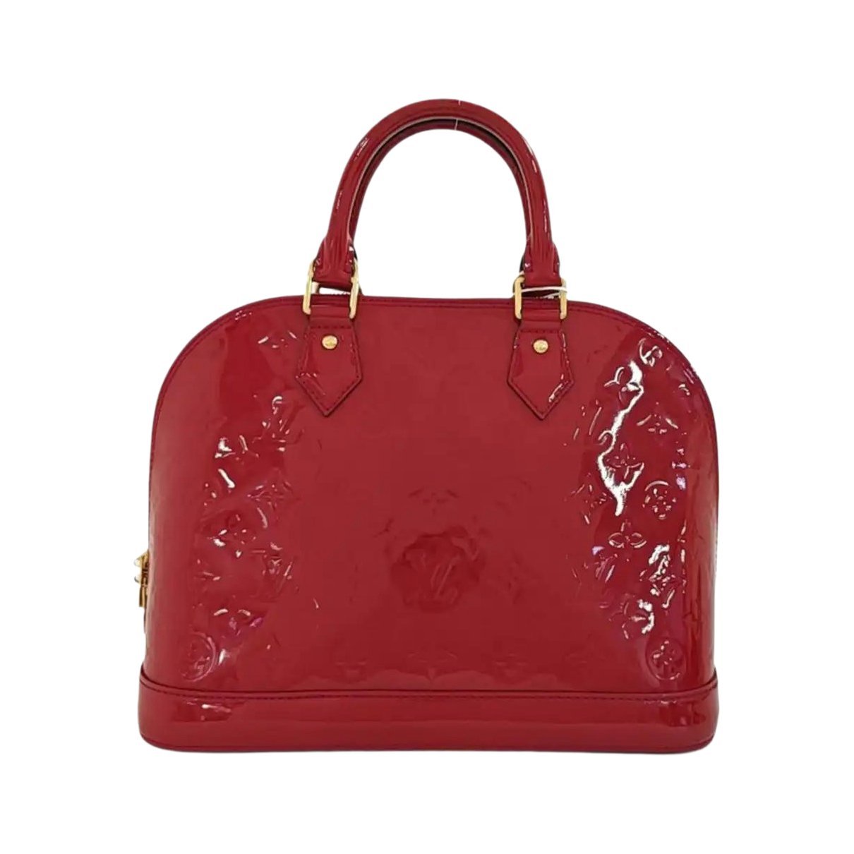 Alma patent leather handbag
