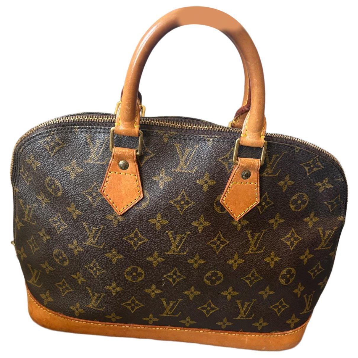 Alma leather handbag