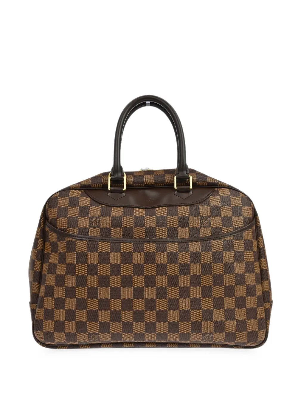 2002 Damier Ebene Deauville satchel bag