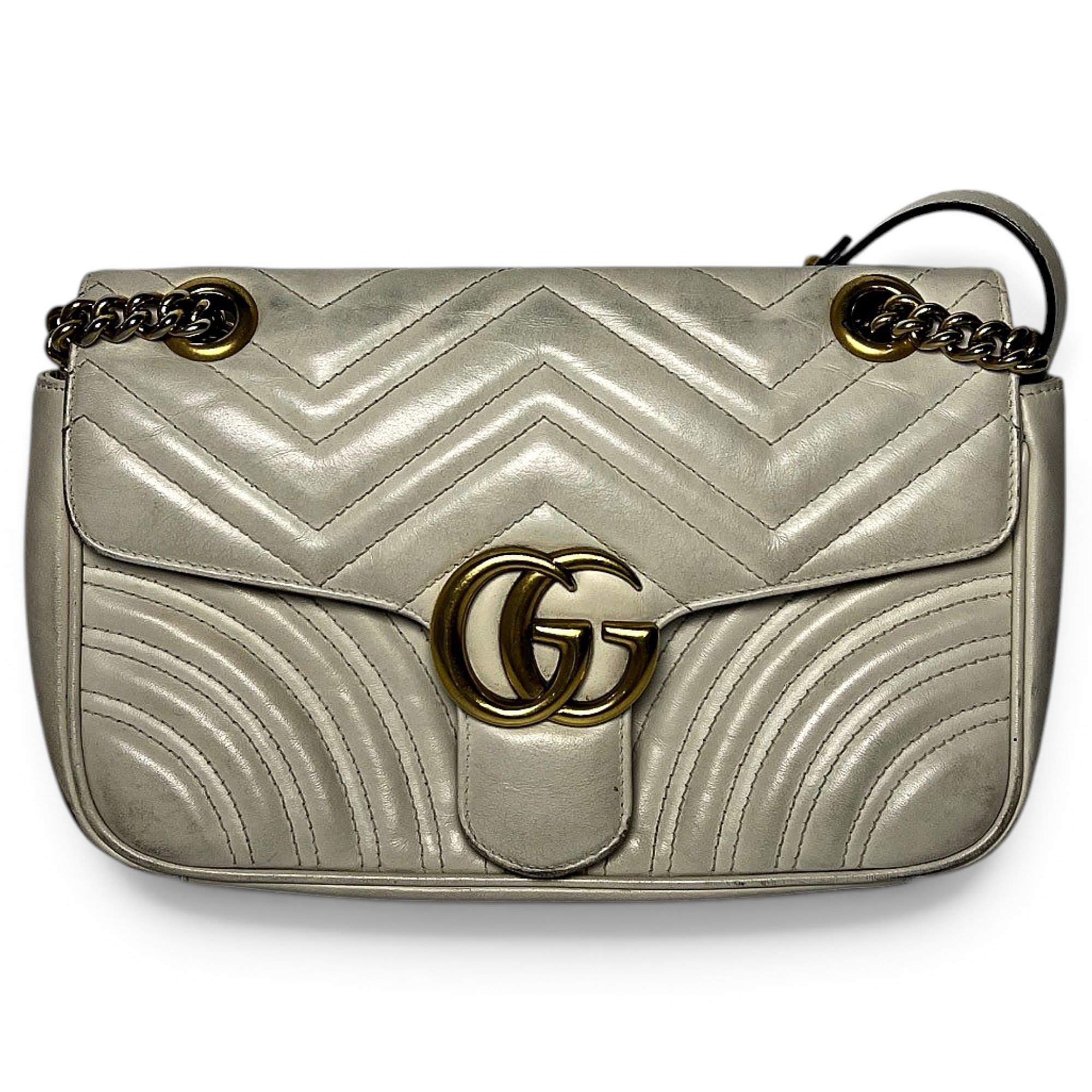 GG Marmont Flap leather handbag