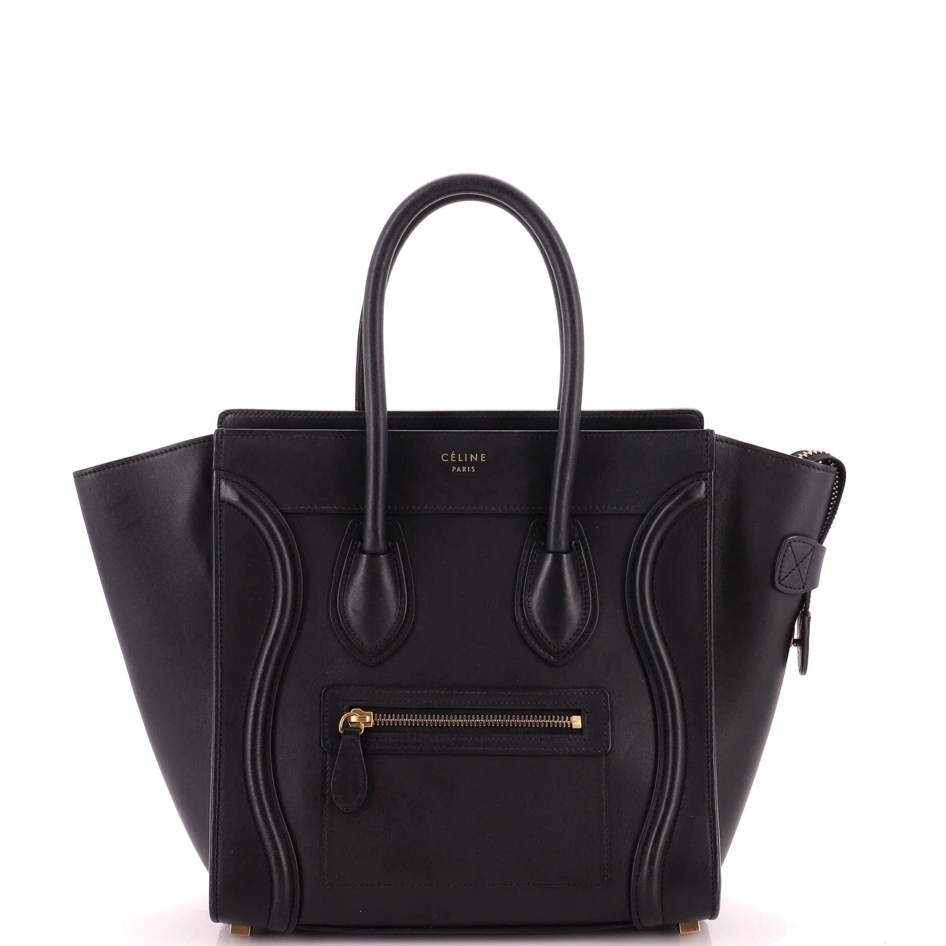 Leather tote