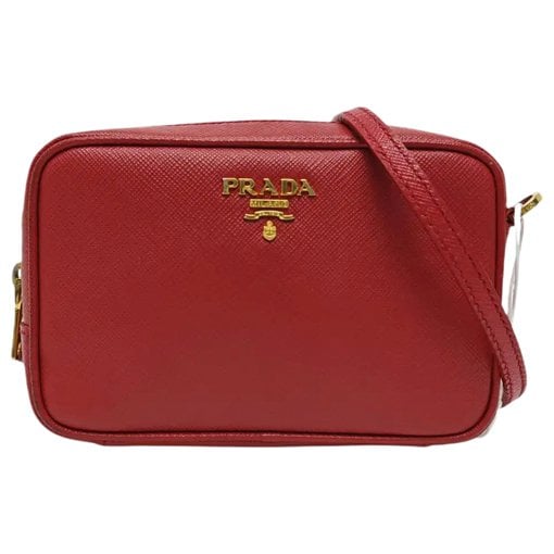 Leather crossbody bag