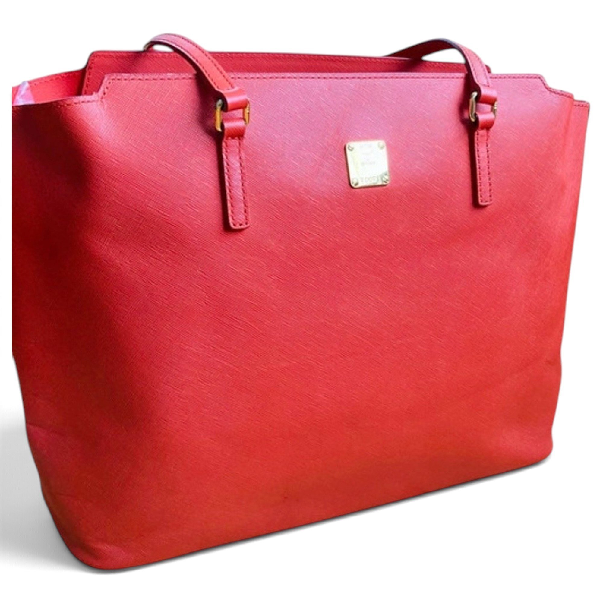 MCM Leather tote