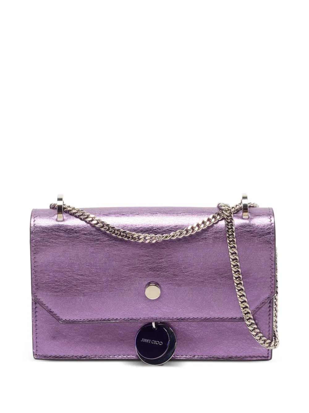 Finley metallic shoulder bag