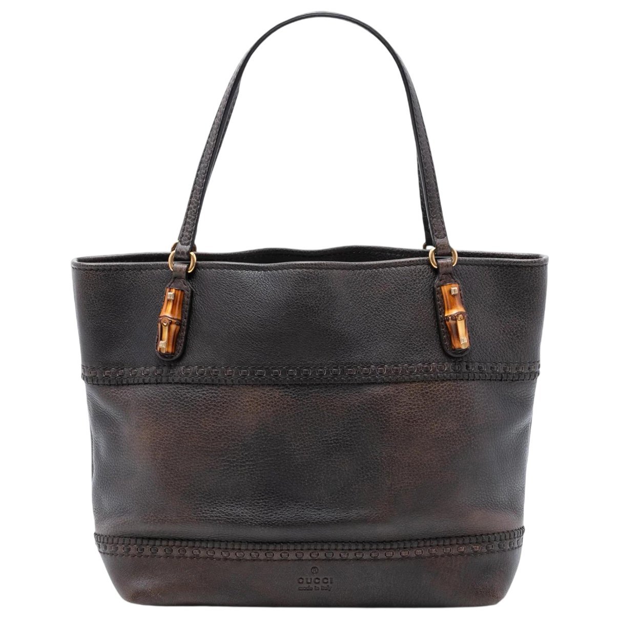 Gucci B leather bag