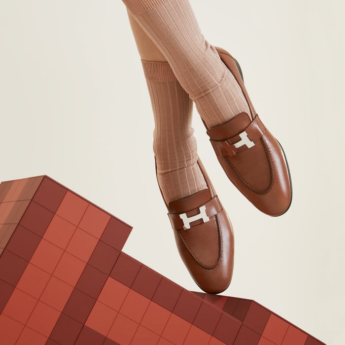Gold Paris Loafer
