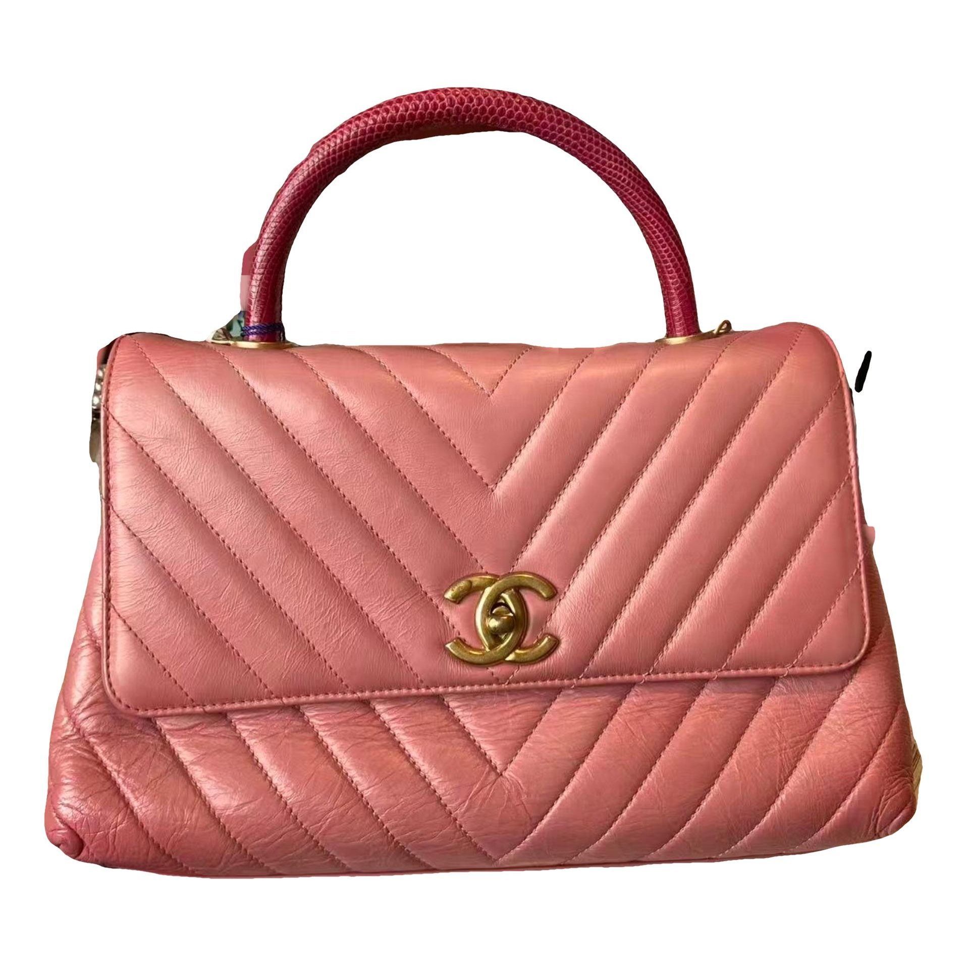 Leather handbag