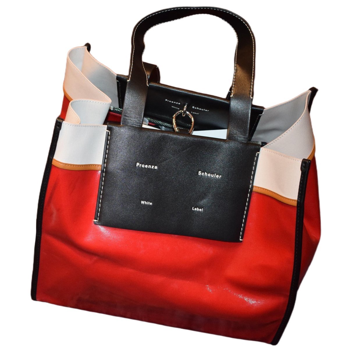Vinyl handbag